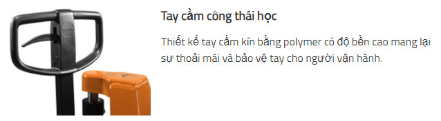 Xe nâng tay điện dạng cắt kéo Toyota BT High Lifter Electric