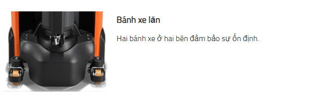 Xe nâng tay điện BT Tyro 1.5t pin Lithium Toyota