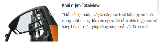 Xe nâng Reach truck BT Reflex 1.8t High-performance Toyota