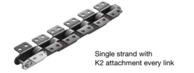 Tay gá ngang 2 bên K1, K2 - Xích Tsubaki - Kỷ Lục