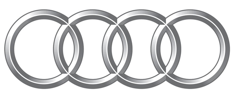 Logo Audi là 4 vòng tròn lồng vào nhau tượng trưng cho 4 công ty tiền thân