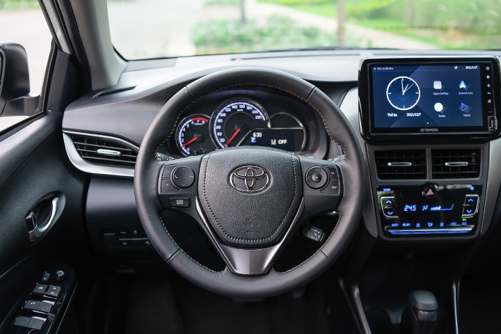 đánh giá nội thất xe toyota vios 2023