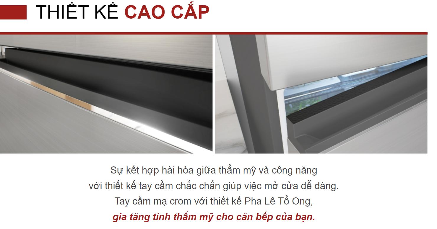 Tủ lạnh Hitachi 2 cánh ngăn đông trên Inverter 409 lít HRTN6443SGBKVN