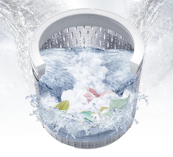 Máy giặt lồng đứng Hitachi Inverter 20kg SF-200ZHV GG chính hãng, giá tốt - Khối lượng lớn