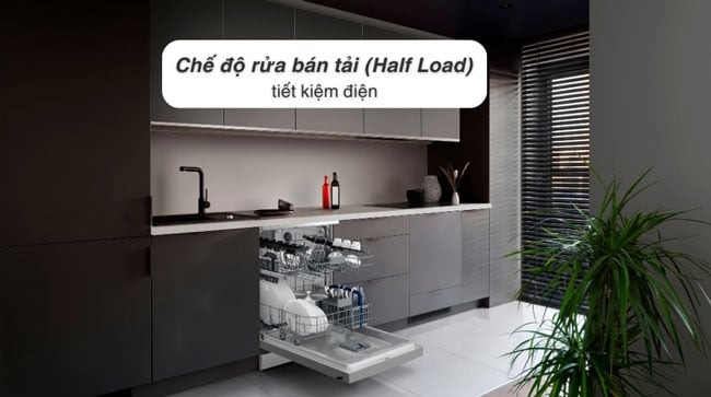 Máy rửa bát độc lập Hitachi 14 bộ HDF-F146VX - chế độ rửa bán tải