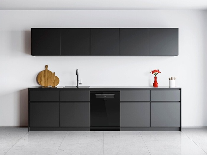 Máy rửa bát độc lập Hitachi HDF-F158CVGB New 15 bộ - Kiểu dáng hiện đại