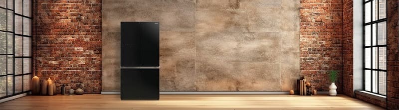 Tủ lạnh 4 cánh Hitachi inverter 645 lít R-WB700VGV4 (GBK) chính hãng giá tốt, model mới 2025