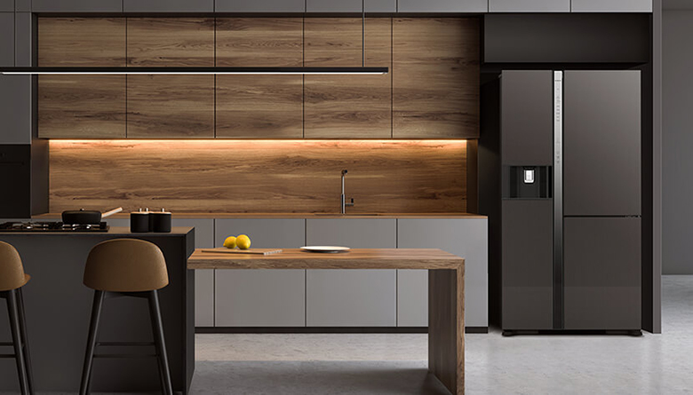 Tủ lạnh Hitachi Side By Side inverter 3 cánh 569 lít R-MX800GVGV0 (GMG)