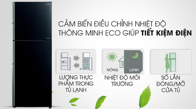 7 mẫu tủ lạnh 2 cánh Hitachi có ngăn đông mềm 2021