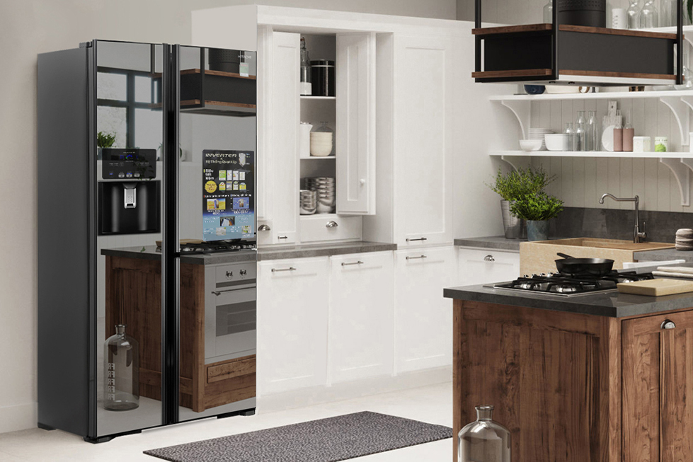 tủ lạnh side by side hitachi inverter chính hãng giá tốt