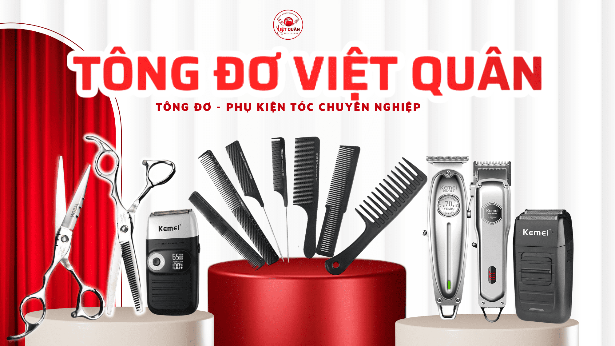 Shop Tông đơ Việt Quân