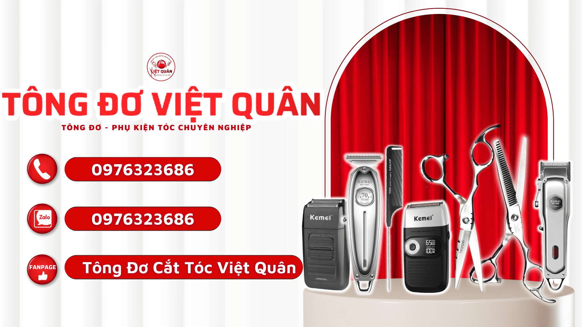 Shop Tông đơ Việt Quân