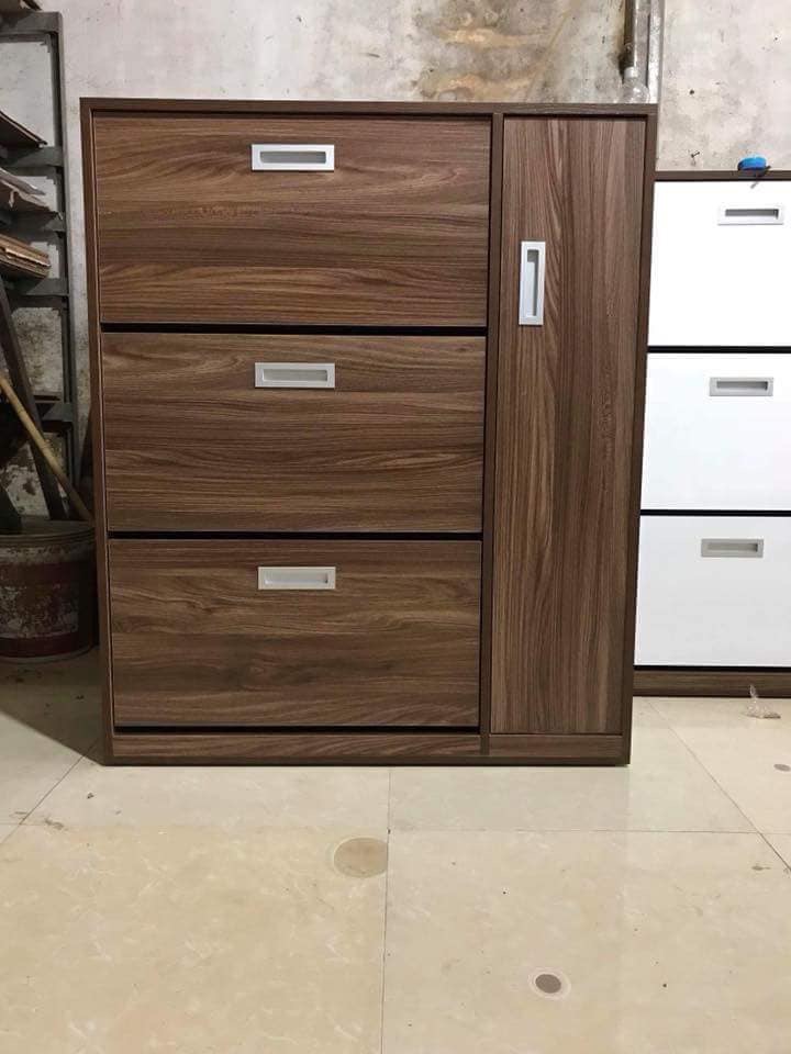 Tủ giầy thông minh gỗ công nghiệp MDF phủ melamin chống xước