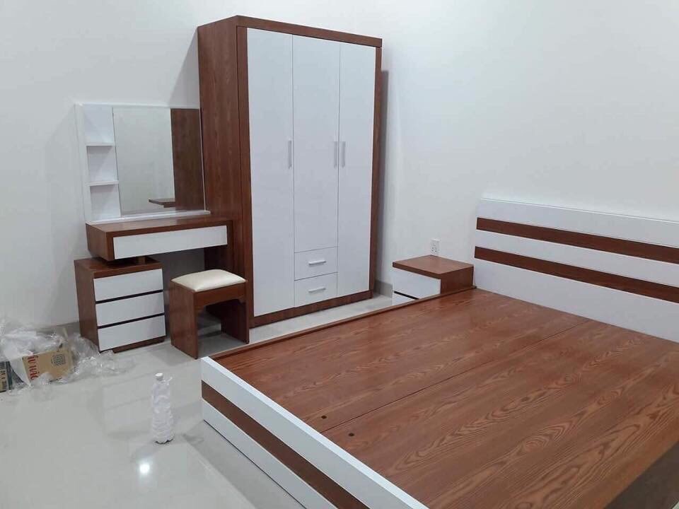 Giường tủ gỗ công nghiệp