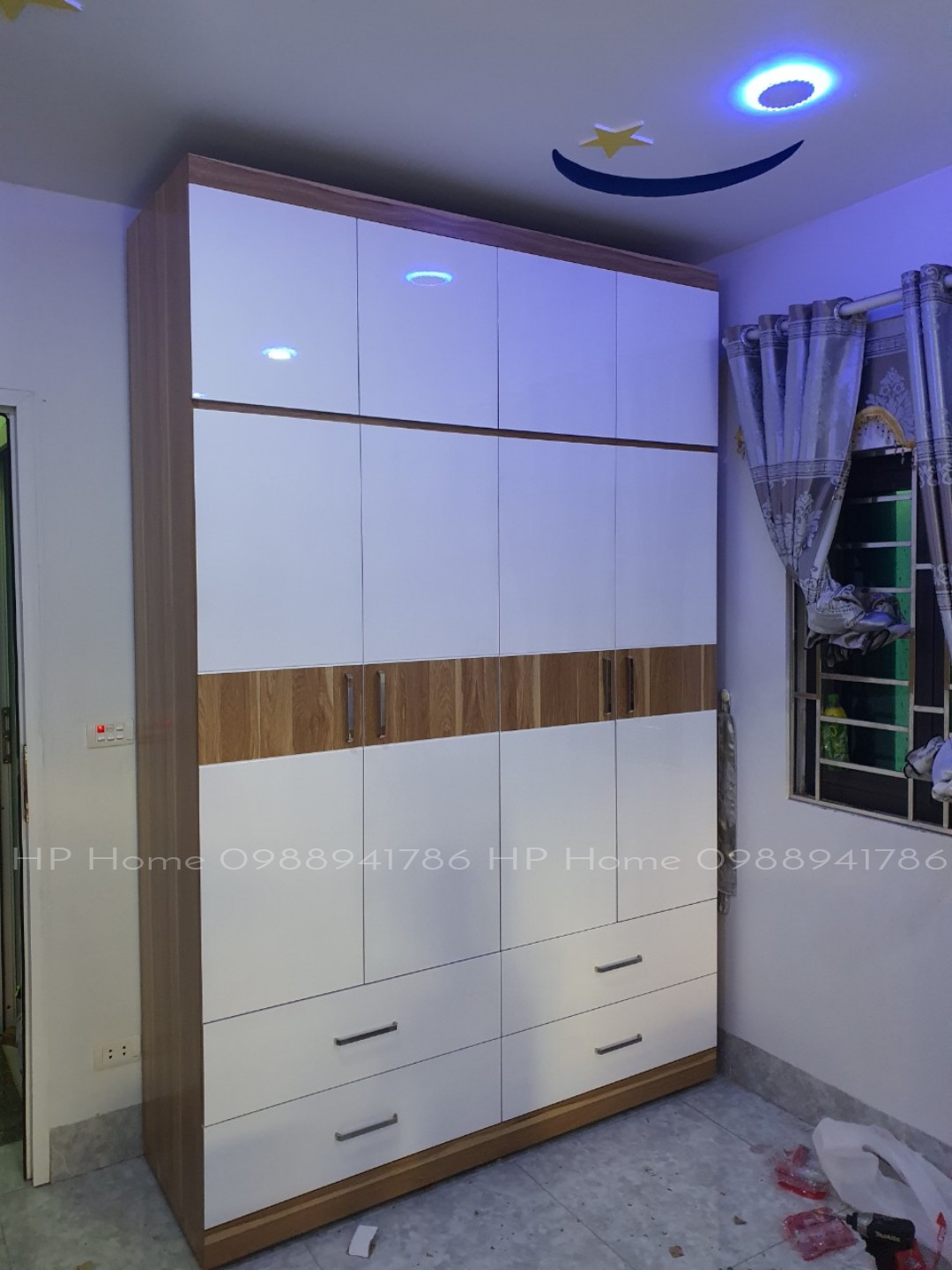 Tủ áo công nghiệp cao 2m4