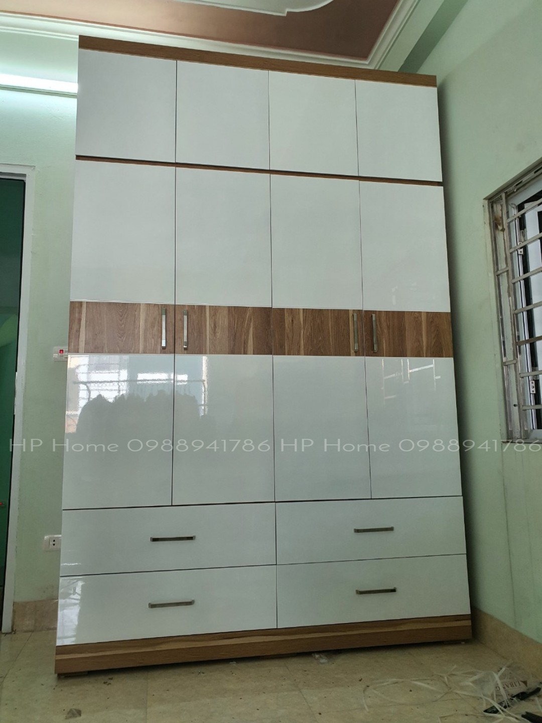 Tủ áo công nghiệp cao 2m4