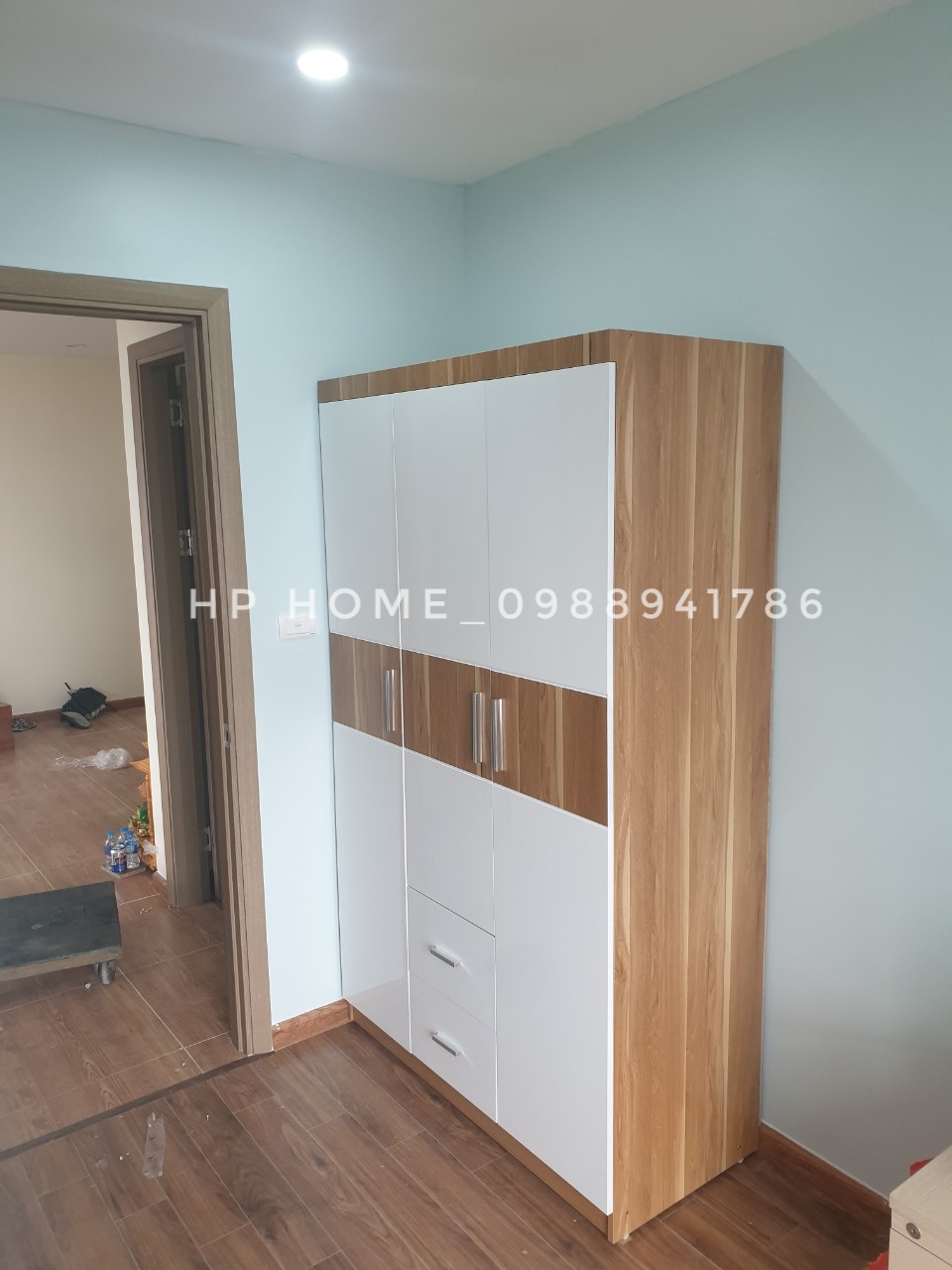 Giường tủ gỗ công nghiệp