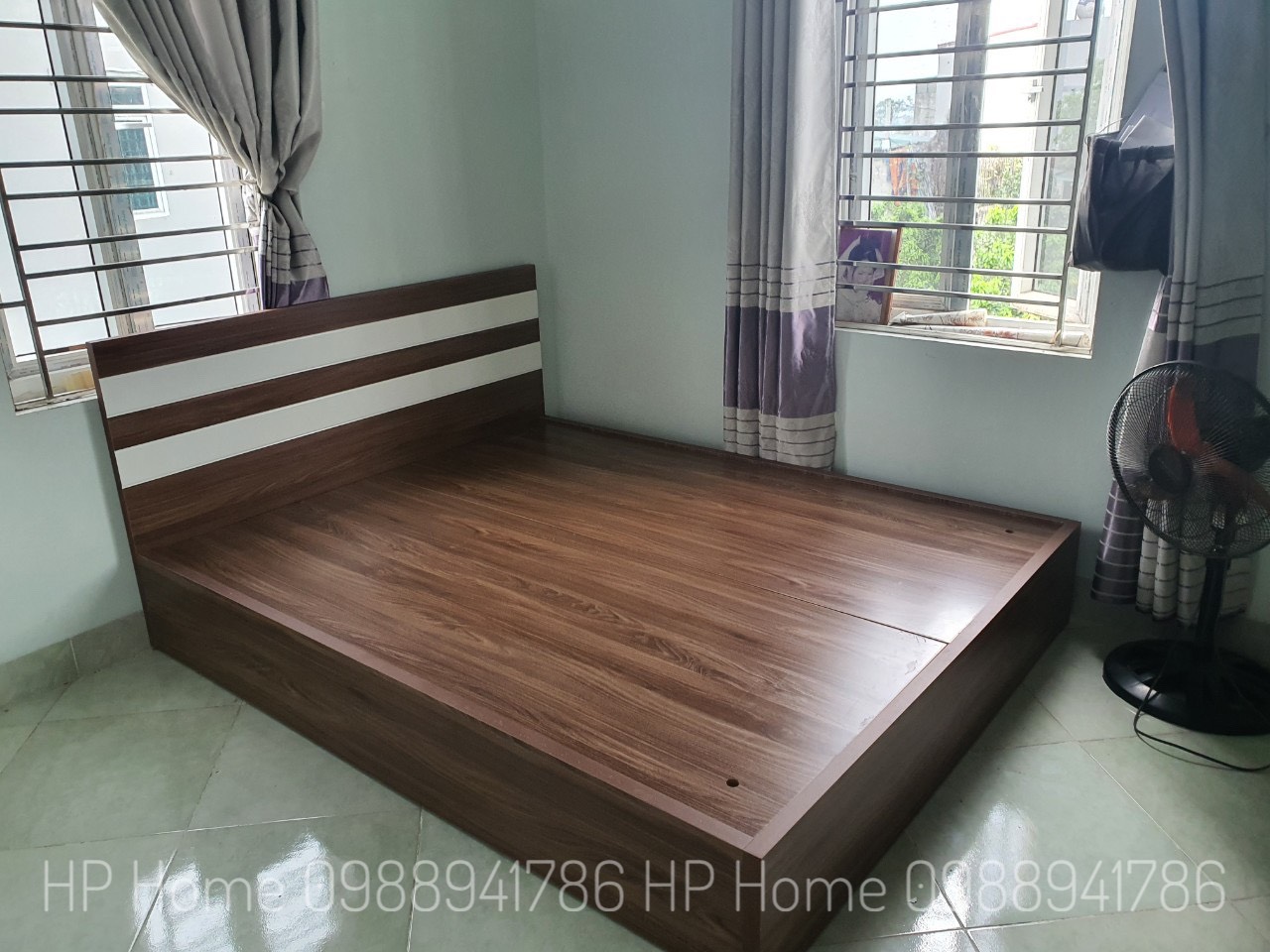 Combo phòng ngủ quốc dân gỗ công nghiệp MDF phủ melamin chống xước