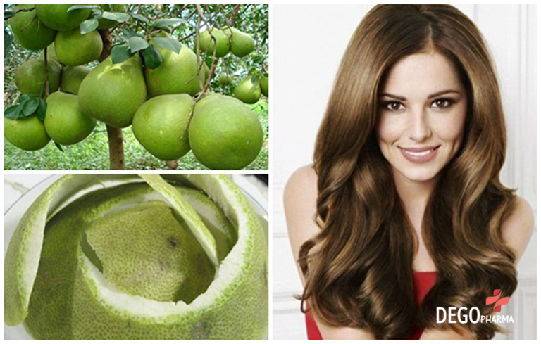 trị rụng tóc bằng vỏ bưởi