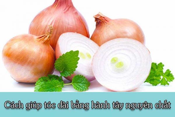 Trị rụng tóc bằng hành tây