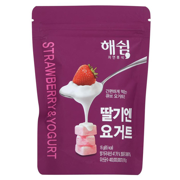 Sữa chua sấy lạnh Haeswim vị dâu 6M+ 16g