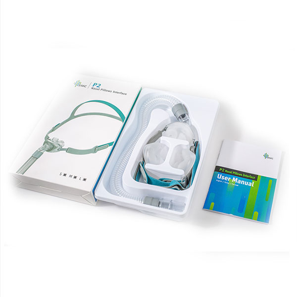 MẶT NẠ BMC P2 NASAL PILLOWS MASK - MẶT NẠ NHÉT MŨI GỌN NHẸ