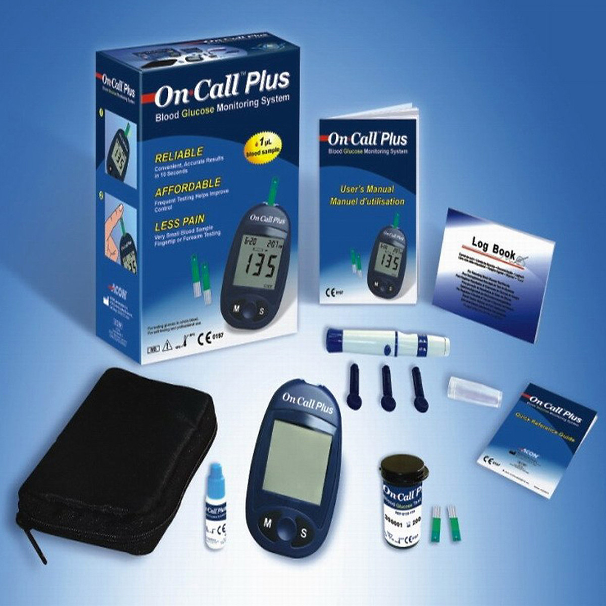 máy đo đường huyết on call plus