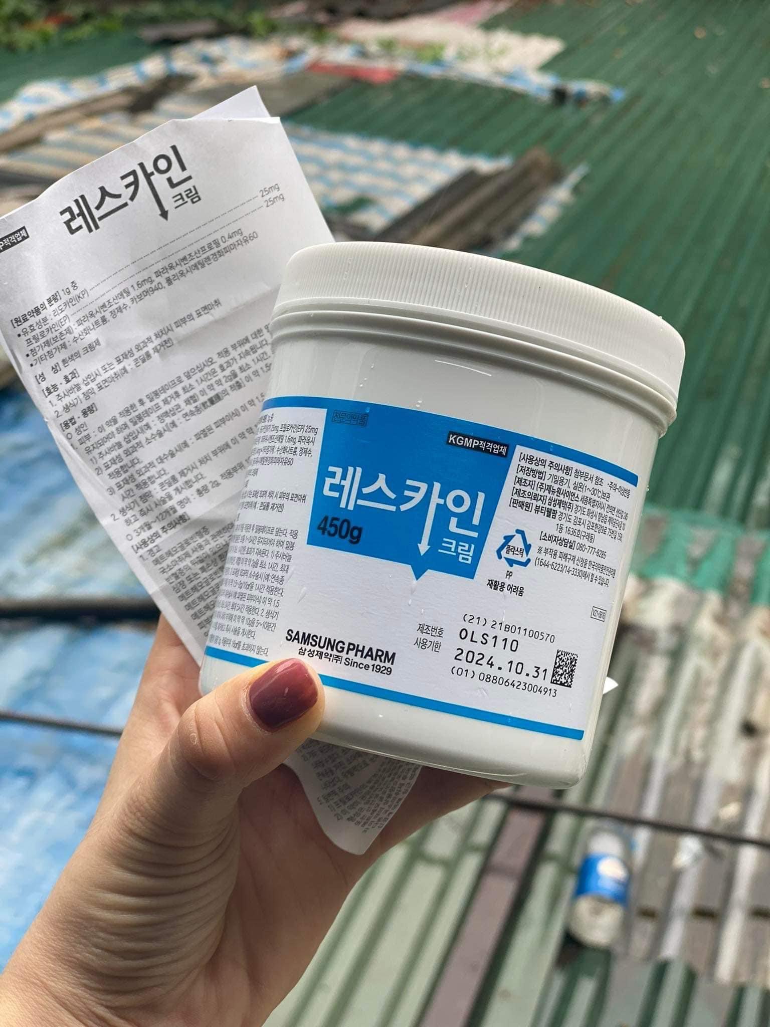 kem ủ tê samsung Hàn Quốc