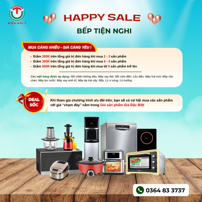 Happy Sale - Bếp Tiện Nghi