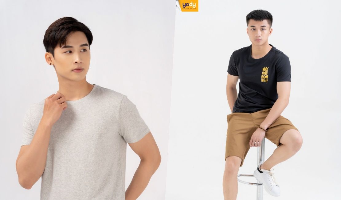 How to choose a T-shirt for skinny men who are extremely dashing