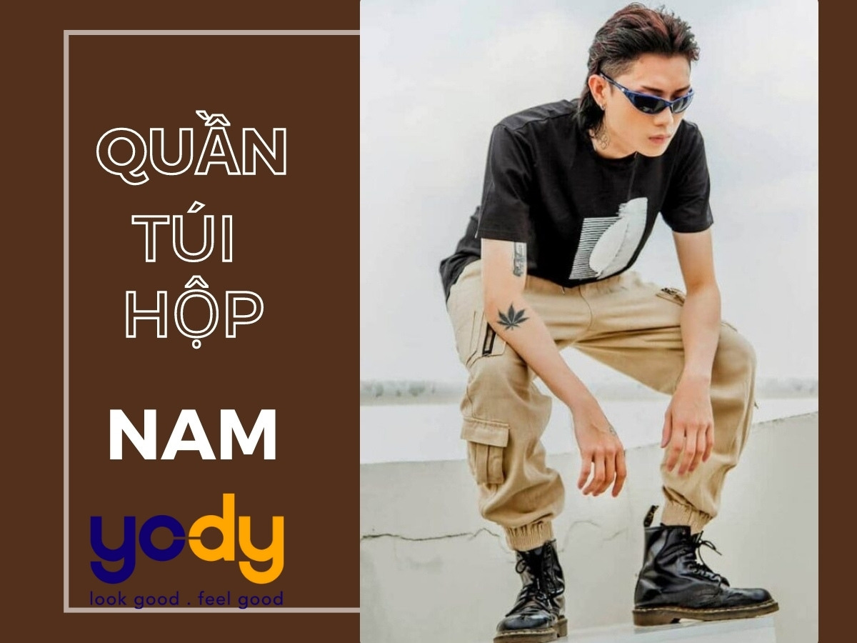 Bật mí cách phối đồ với quần túi hộp nam CỰC CHẤT