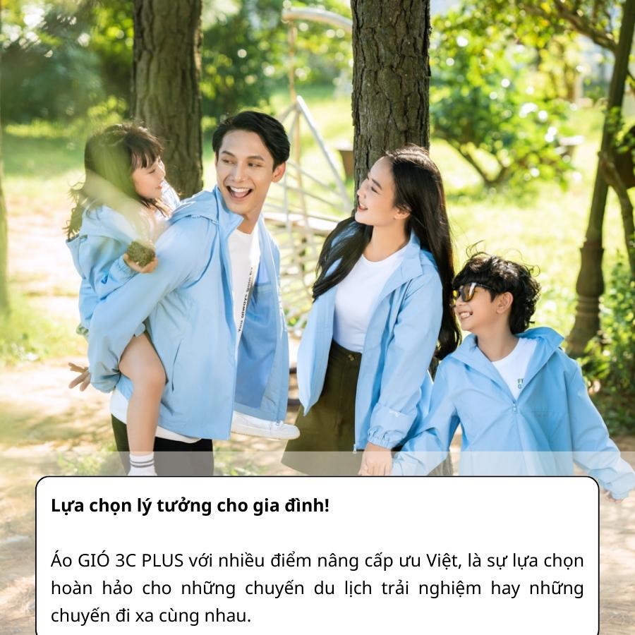 Áo Khoác Gió Cho Bé 3C Plus