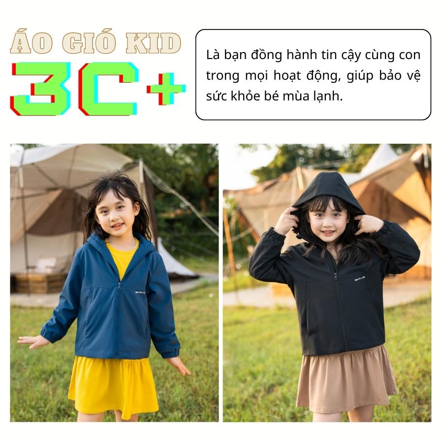 Áo Khoác Gió Cho Bé 3C Plus