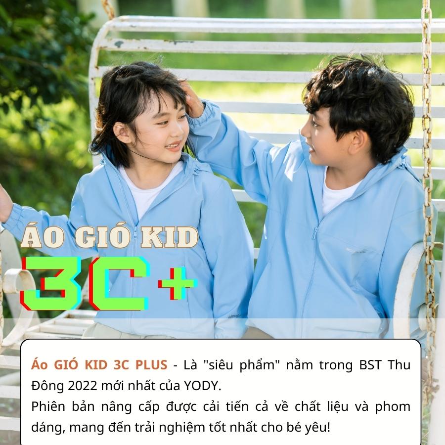 Áo Gió Trẻ Em 3C Plus