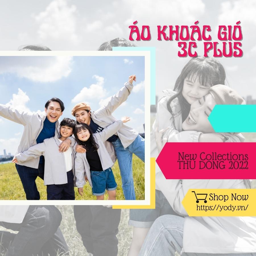 Áo Gió Trẻ Em 3C Plus