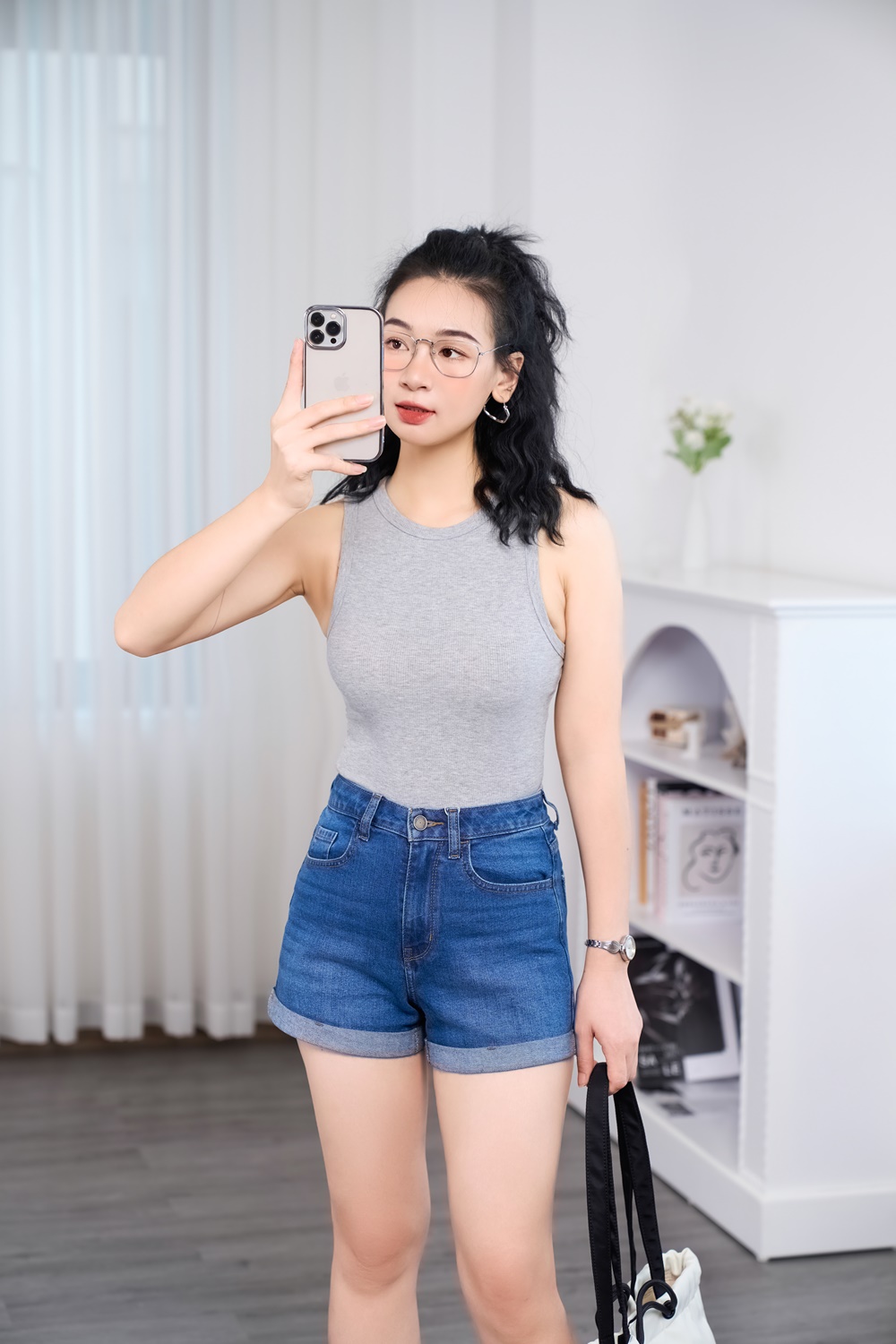 áo 3 lỗ nữ thun tăm yody