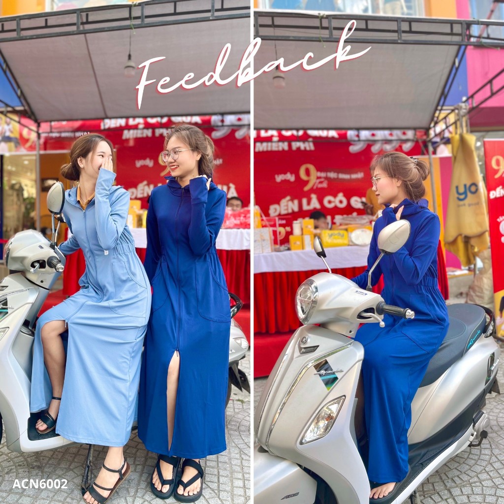 Áo Chống Nắng Nữ Dáng Dài