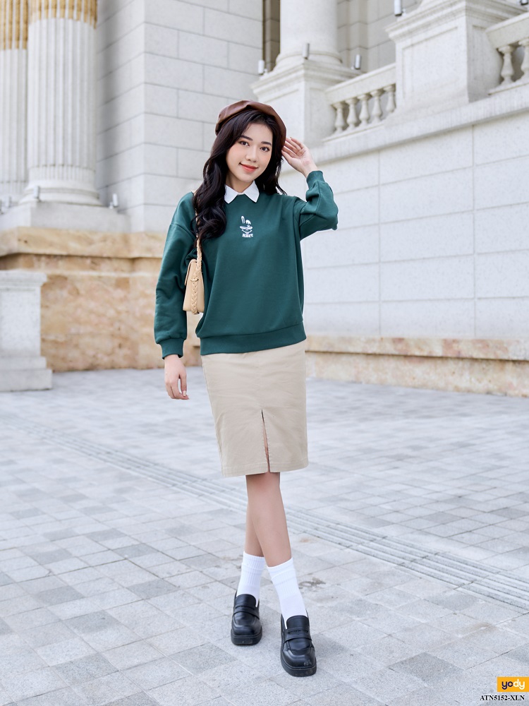 Áo sweater nữ local brand