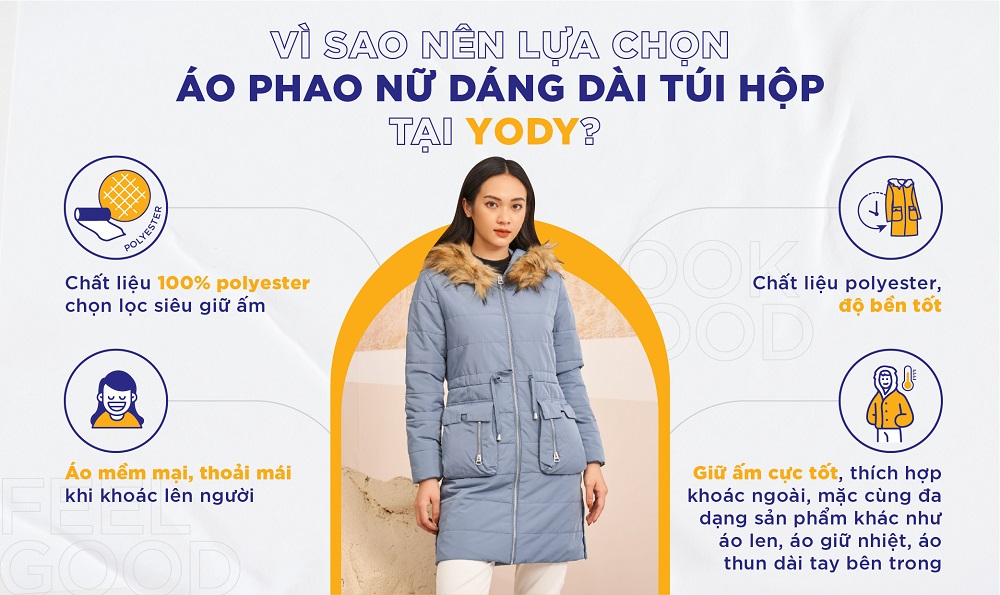 Áo Phao Nữ Bông Mỡ Dáng Dài Rút Eo Siêu Ấm