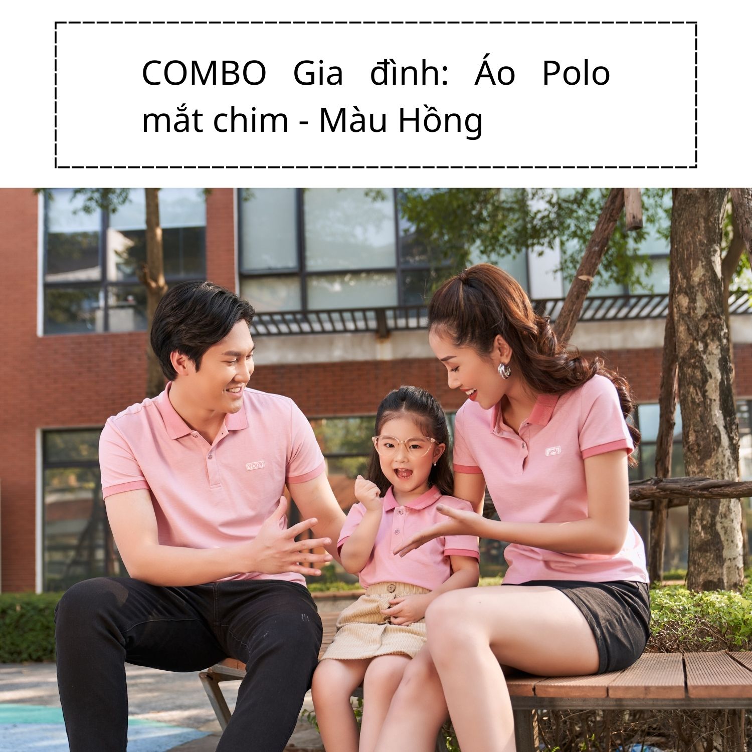 Áo Polo Trẻ Em Mắt Chim Phối Bo Co Giãn Thoáng Khí yodyvn