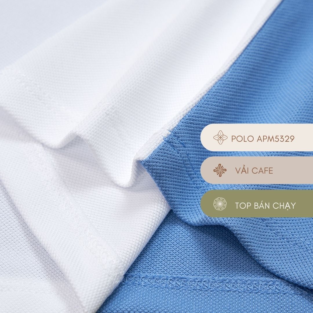Áo Polo Nam Cafe Thêu Ngực