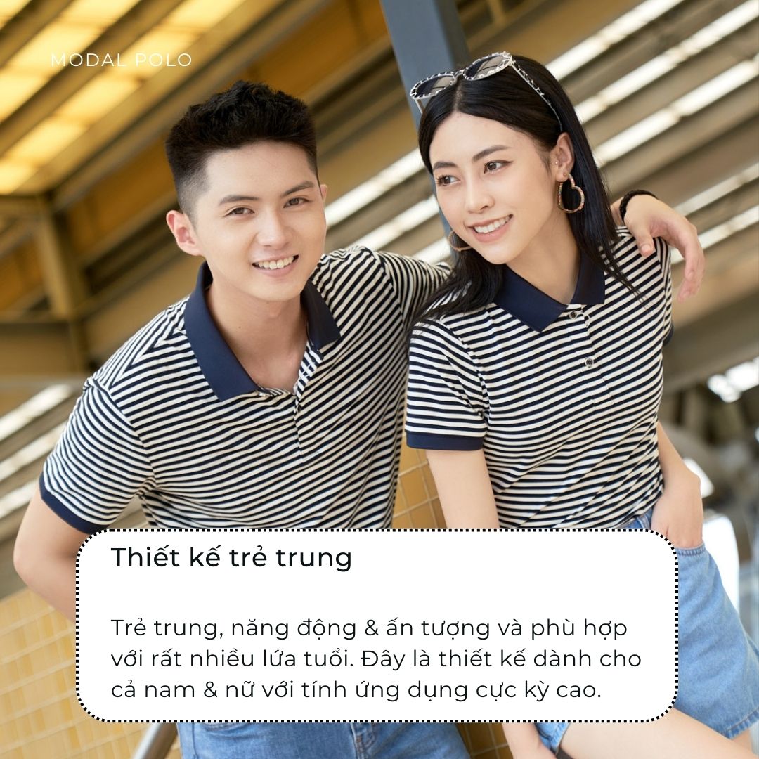 ao polo nu phối kẻ