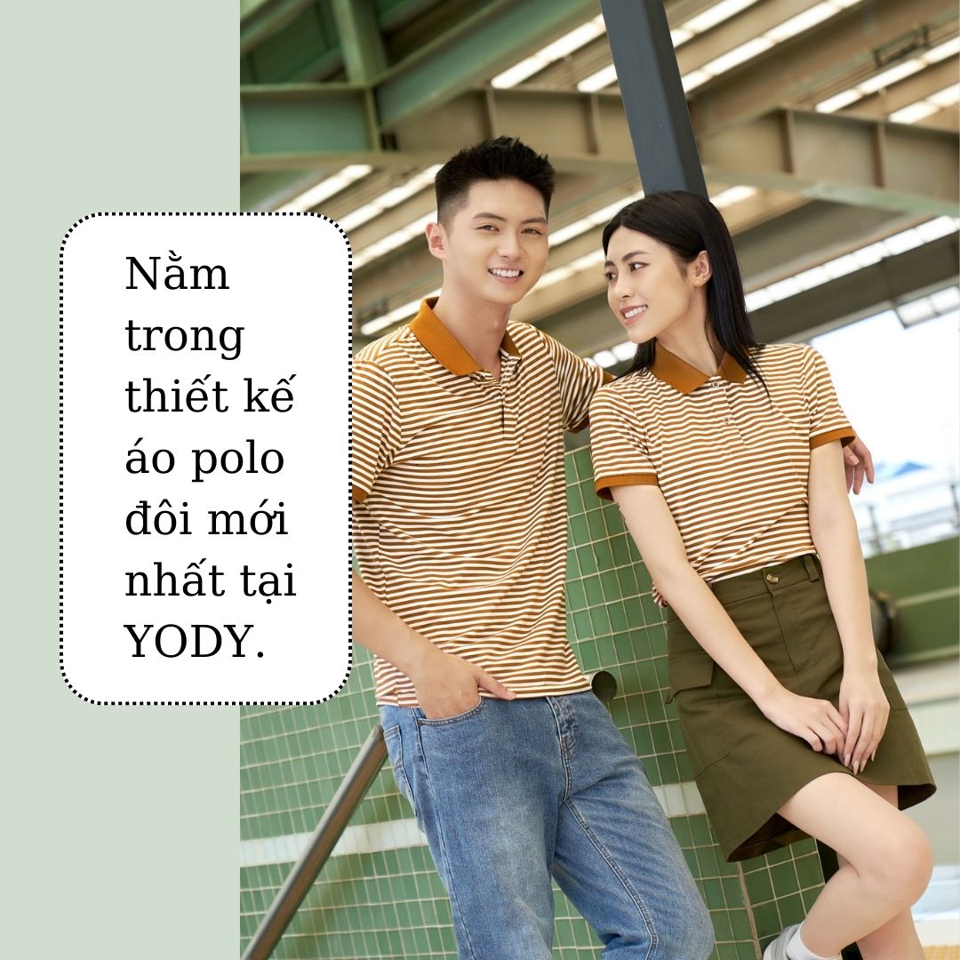 ao polo nu phối kẻ