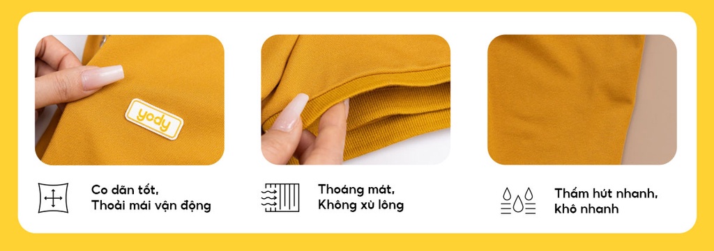 Áo polo nữ mắt chim phối bo