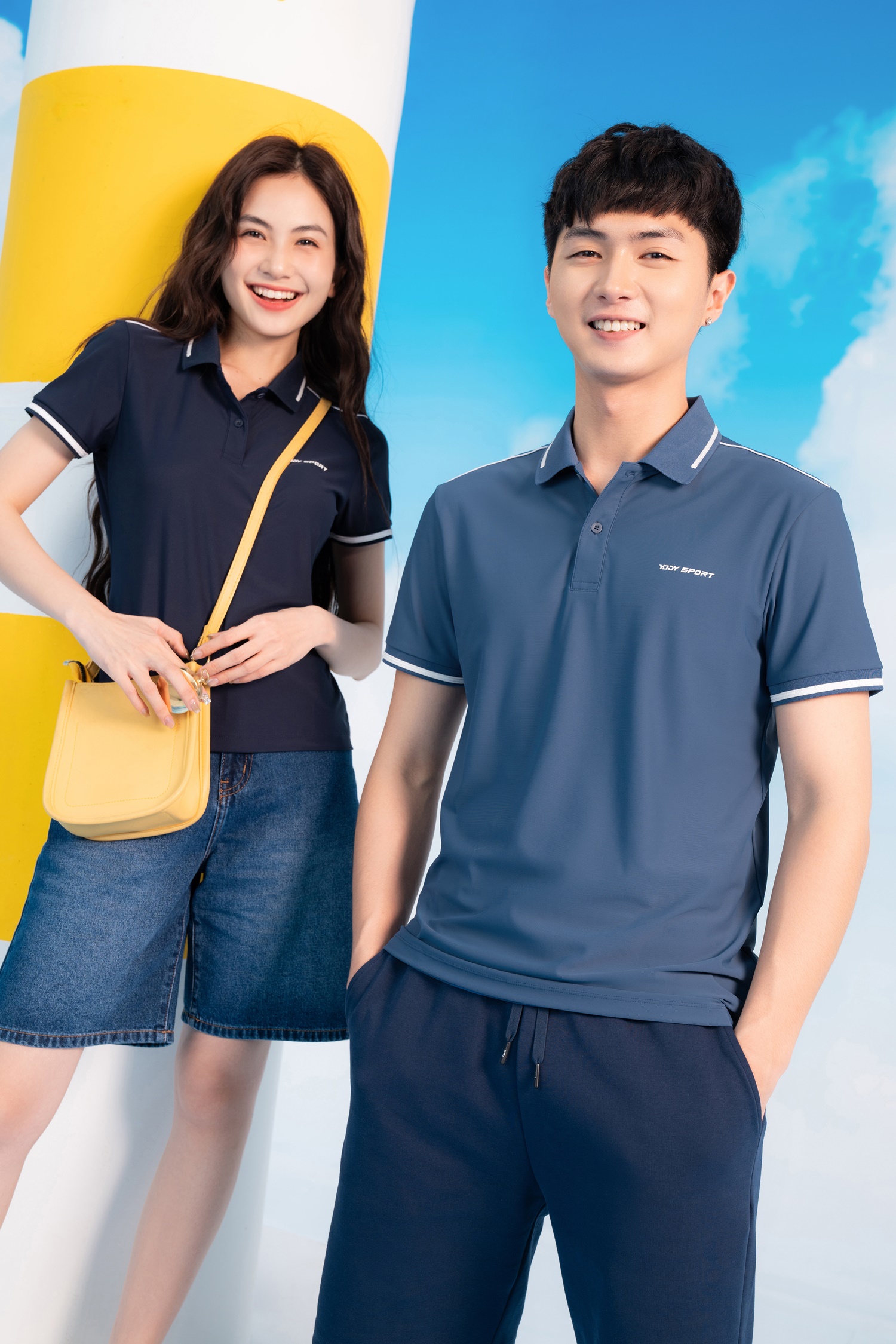 Áo Polo Thể Thao Nữ Airycool Điều Hoà Phối Lé Nổi Bật