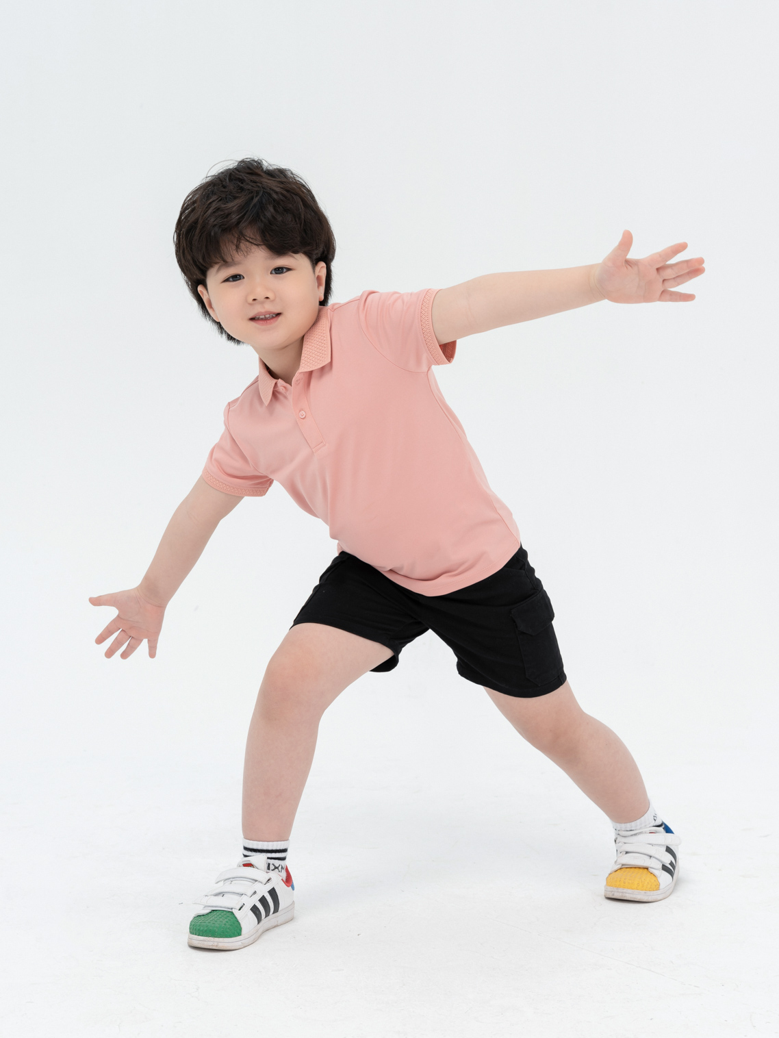 Áo Polo Trẻ Em Coolmax Siêu Mát Phối Bo