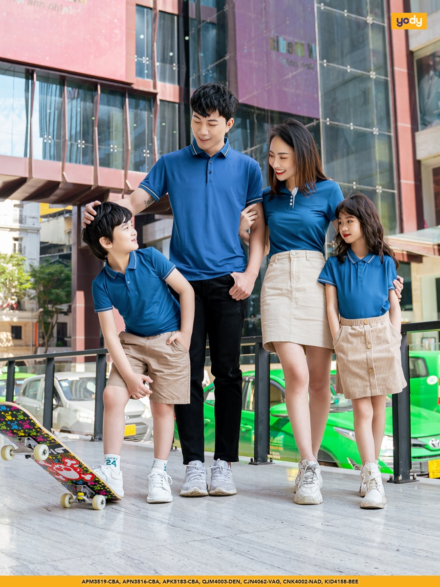 Áo Polo Trẻ Em Coolmax Phối Cổ