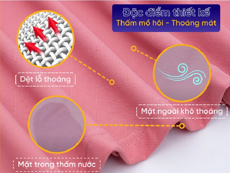 Áo thun có cổ vải airycool Áo thun có cổ vải airycool