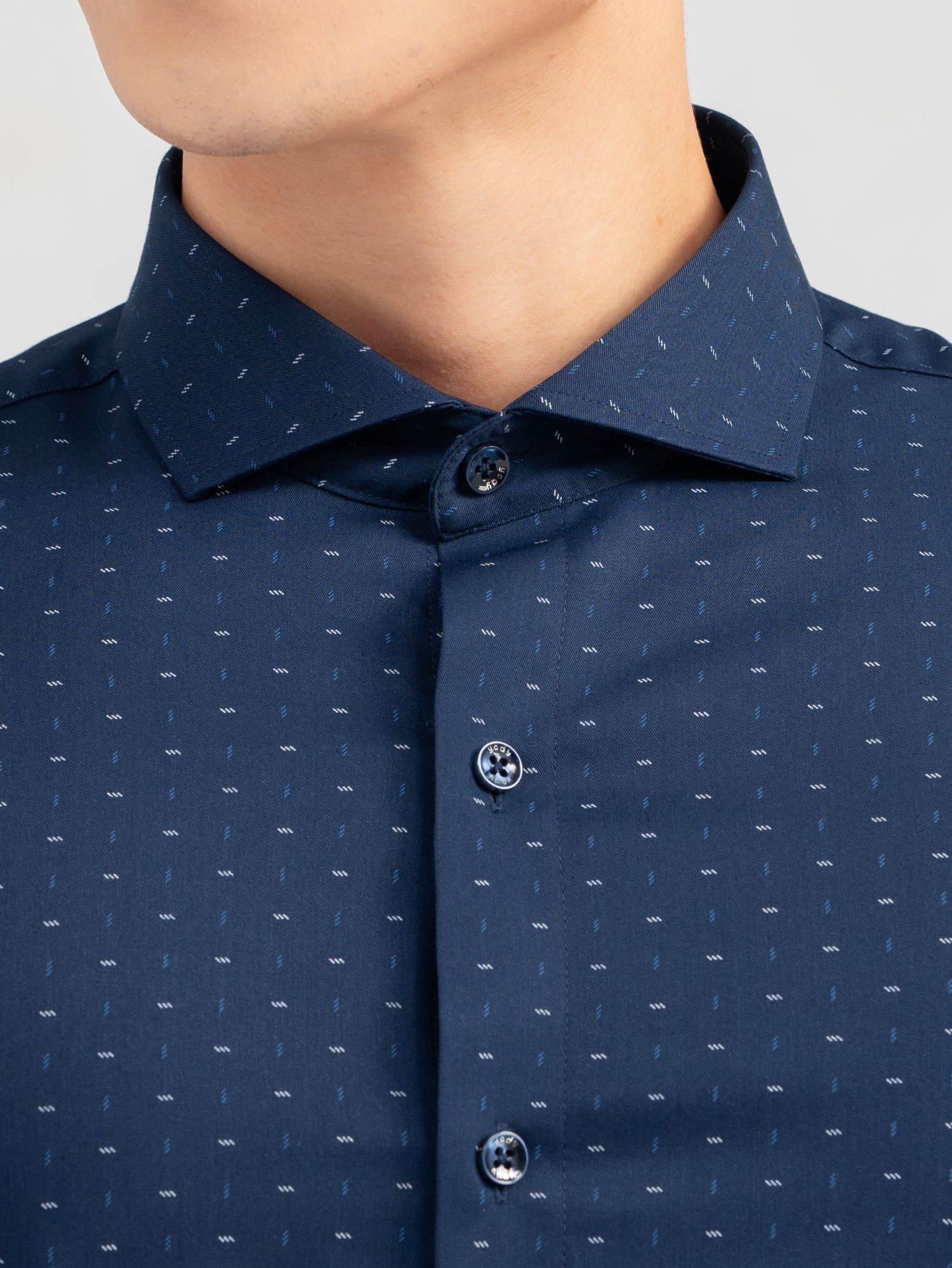 Sơ Mi Dài Tay Nam Họa Tiết Nhí