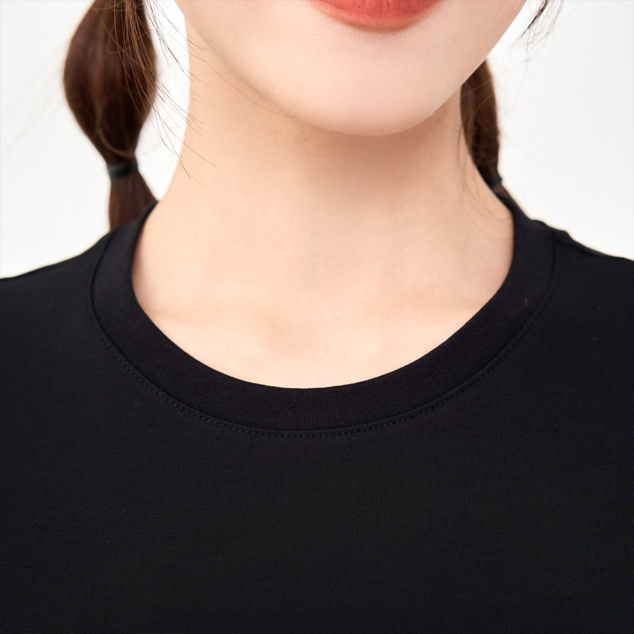 Áo Thun Nữ Basic In Bonjour